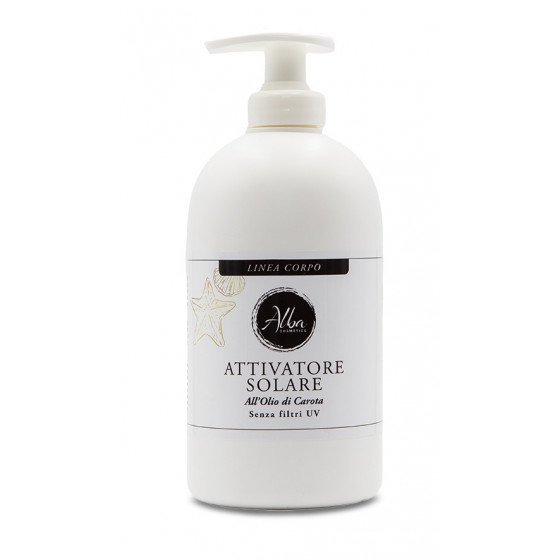 ATTIVATORE SOLARE 500 ML ALL'OLIO DI CAROTA