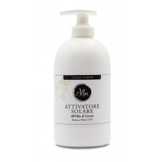 ATTIVATORE SOLARE ALL'OLIO DI CAROTA 500 ML