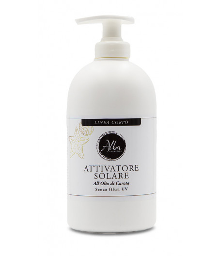 ATTIVATORE SOLARE 500 ML ALL'OLIO DI CAROTA