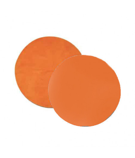 TAPPETINO ROTONDO PP ANTISCIVOLO ARANCIO 50 PZ