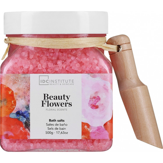 SALI DA BAGNO BEAUTY FLOWERS VASETTO 500 GR