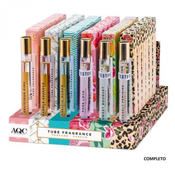 EXPO AQC FRAGRANCES TUBES 35 ML 36 PZ+TESTER