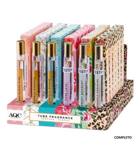 EXPO AQC FRAGRANCES TUBES 35 ML 36 PZ+TESTER