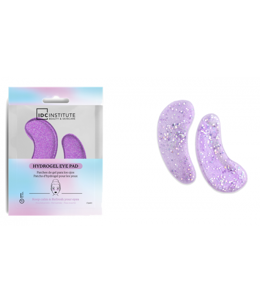 ESPOSITORE HYDROGEL PATCH  OCCHI GLITTER PURPLE NUTRIENTE