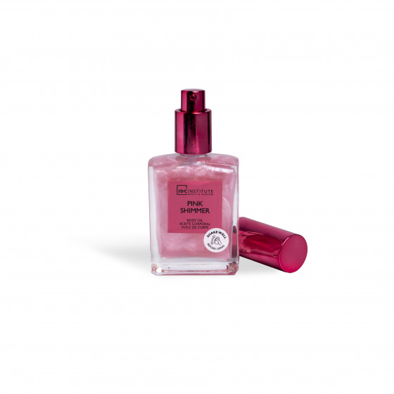 ESPOSITORE OLIO ILLUMINANTE CORPO PERLESCENTE PINK 45 ML