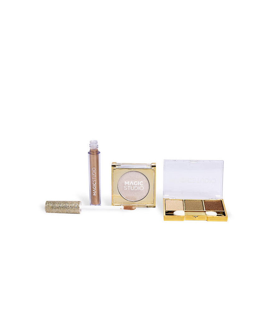 SET REGALO ILLUMINANTE+PALETTE OMBRETTI+LIP GLOSS