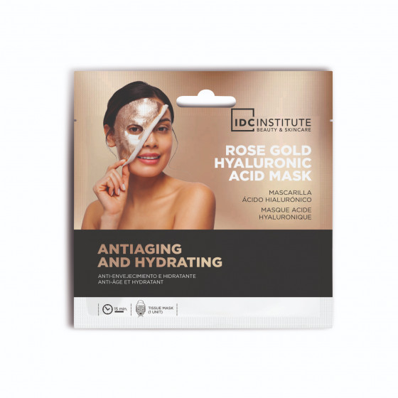 ESPOSITORE ROSE GOLD MASK HYALURONIC ANTI-AGE 12 PZ