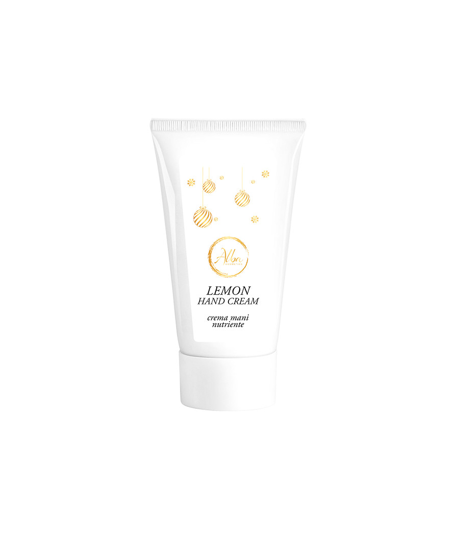 CREMA MANI NUTRIENTE LIMONE 50ML - ETICHETTA NATALIZIA