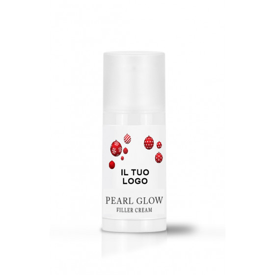 CREMA VISO PEARL GLOW EFFETTO FILLER 15 ML-ETICHETTA PERSONALIZZATA