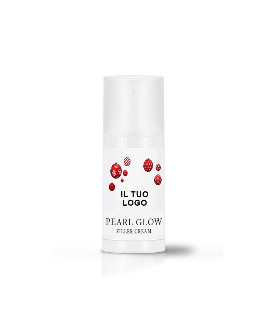 CREMA VISO PEARL GLOW EFFETTO FILLER 15 ML-ETICHETTA PERSONALIZZATA