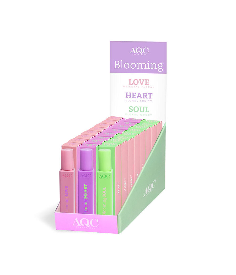 ESPOSITORE AQC FRAGRANCES BLOOMING 30 ML 24 PZ ASSORTITI