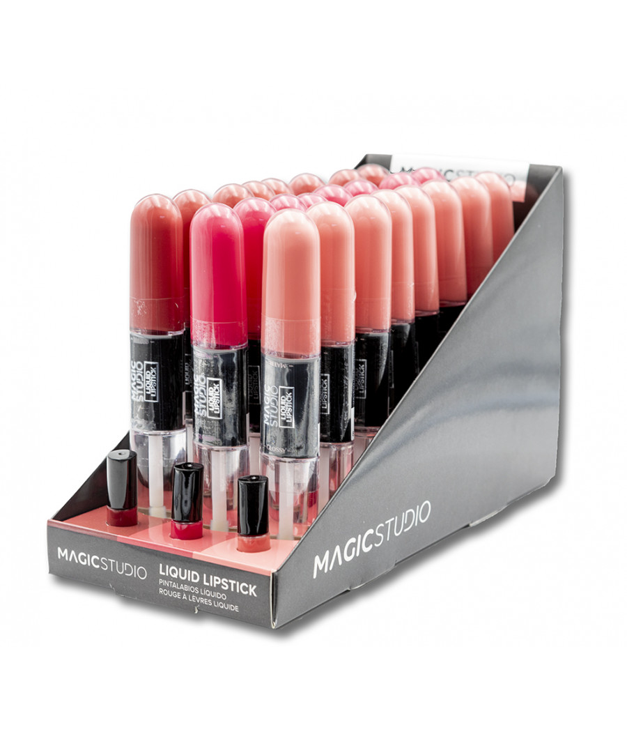 ESPOSITORE ROSSETTO & LUCIDALABBRA 3 COLORI 24 PZ