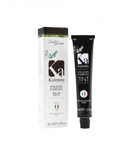 KALENTIN TINTATINTA PER CIGLIA E SOPRACC. VEGANA DARK BROWN 30ML