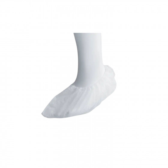 COPRISCARPA MONOUSO IN POLIETILENE BIANCO 100 PZ