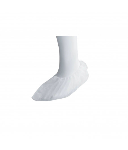COPRISCARPA MONOUSO IN POLIETILENE BIANCO 100 PZ