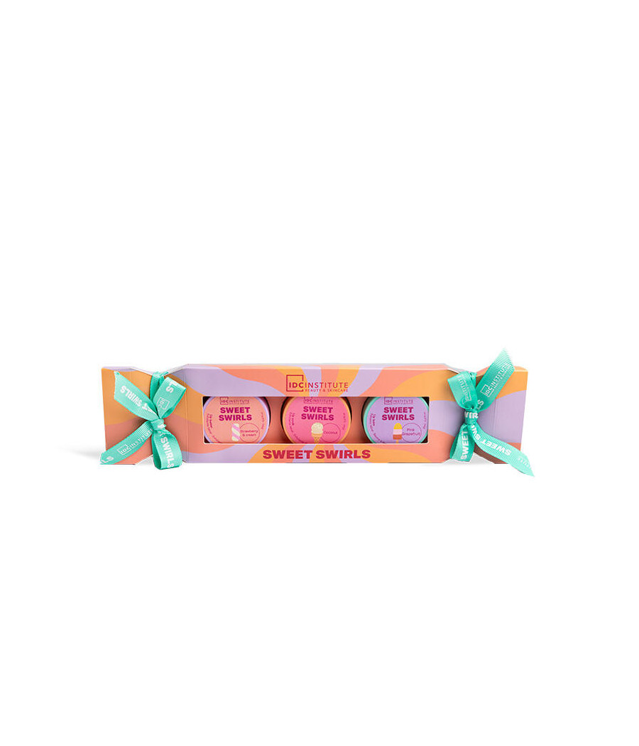 SWEET SWIRLS CANDY LIP TRIO (LIP SCRUB+LIP BALM+LIP BUTTER)