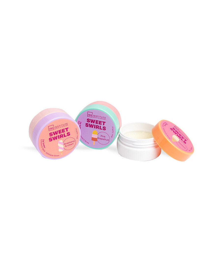 SWEET SWIRLS CANDY LIP TRIO (LIP SCRUB+LIP BALM+LIP BUTTER)