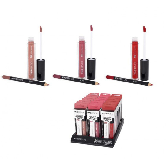 ESPOSITORE LIP DUO MATTE (LIP GLOSS+LIP LINER) 24 PZ