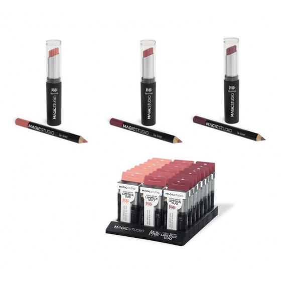 ESPOSITORE LIP DUO MATTE (LIPSTICK+LIP LINER) 24 PZ