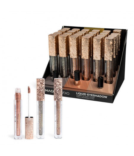 ESPOSITORE OMBRETTO LIQUIDO GLITTER 24 PZ