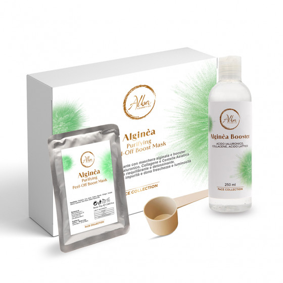 Alginèa KIT MASCHERA PEEL OFF PURIFICANTE+BOOSTER