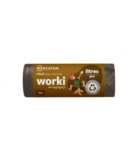 SACCHI IMMONDIZIA MARRONI CM.70X110 10 PZ