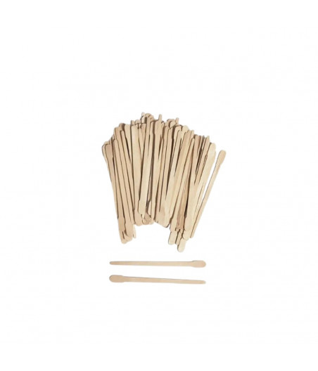 SPATOLA IN LEGNO VISO SOTTILE CONF 100 PZ