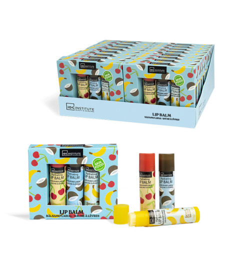 ESPOSITORE SKIN FOOD LIP BALM TRIO 16 PZ
