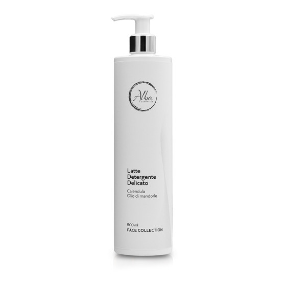 LATTE DETERGENTE CALENDULA, OLIO DI MANDORLE PELLI NORMALI E SENSIBILI 500 ML