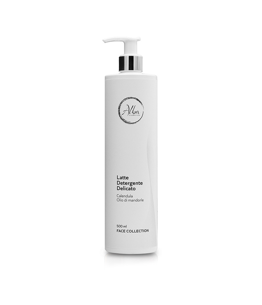 LATTE DETERGENTE CALENDULA, OLIO DI MANDORLE PELLI NORMALI E SENSIBILI 500 ML LATTE DETERGENTE CALENDULA, OLIO DI MANDORLE PELLI NORMALI E SENSIBILI 500 ML