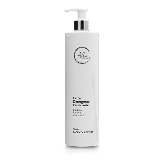 LATTE DETERGENTE PURIFICANTE BARDANIA, RATANIA, VITAMINA E 500 ML