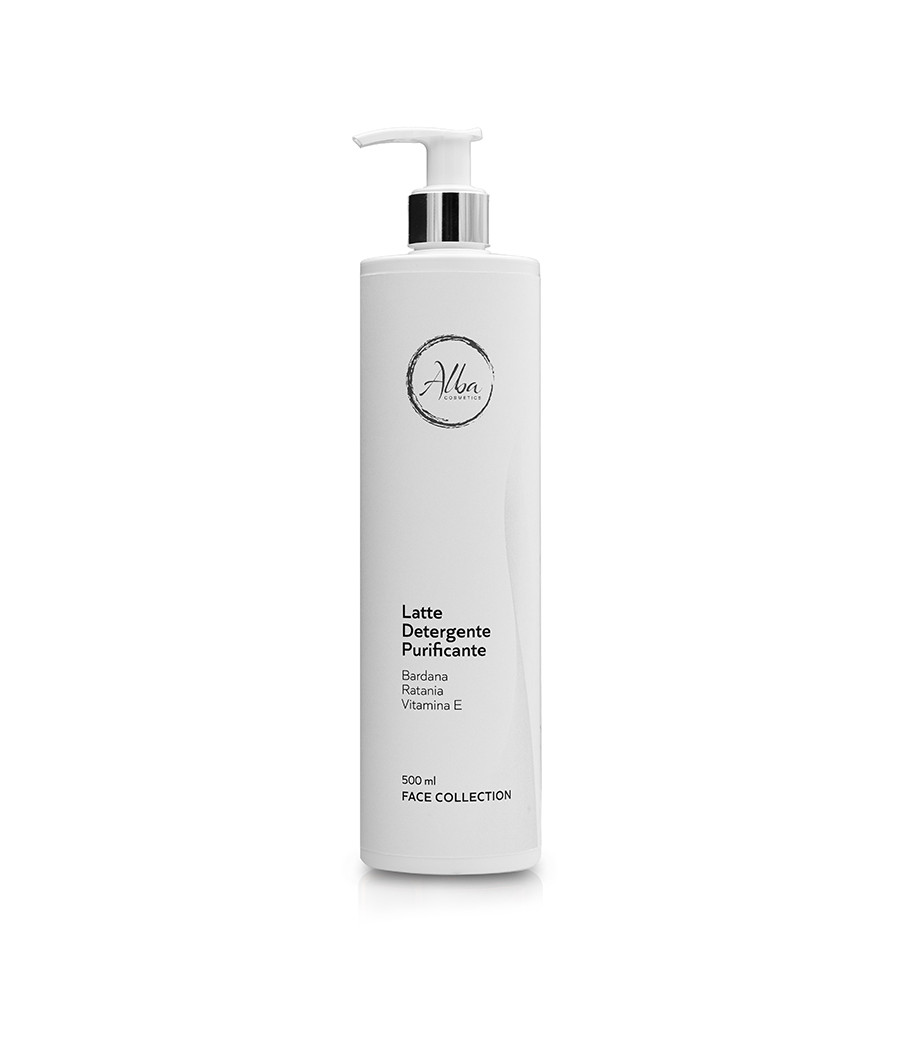 LATTE DETERGENTE PURIFICANTE BARDANIA, RATANIA, VITAMINA E 500 ML LATTE DETERGENTE PURIFICANTE BARDANIA, RATANIA, VITAMINA E 500 ML