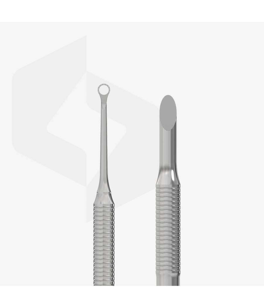 SPATOLA PER MANICURE 51 TYPE 2 PUSHER OBLIQUO+ANELLO