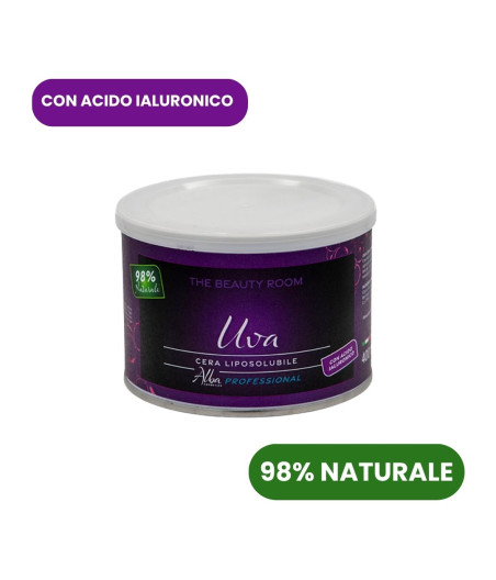 BARATTOLO CERA NATURALE UVA CON ACIDO IALURONICO 400 ML