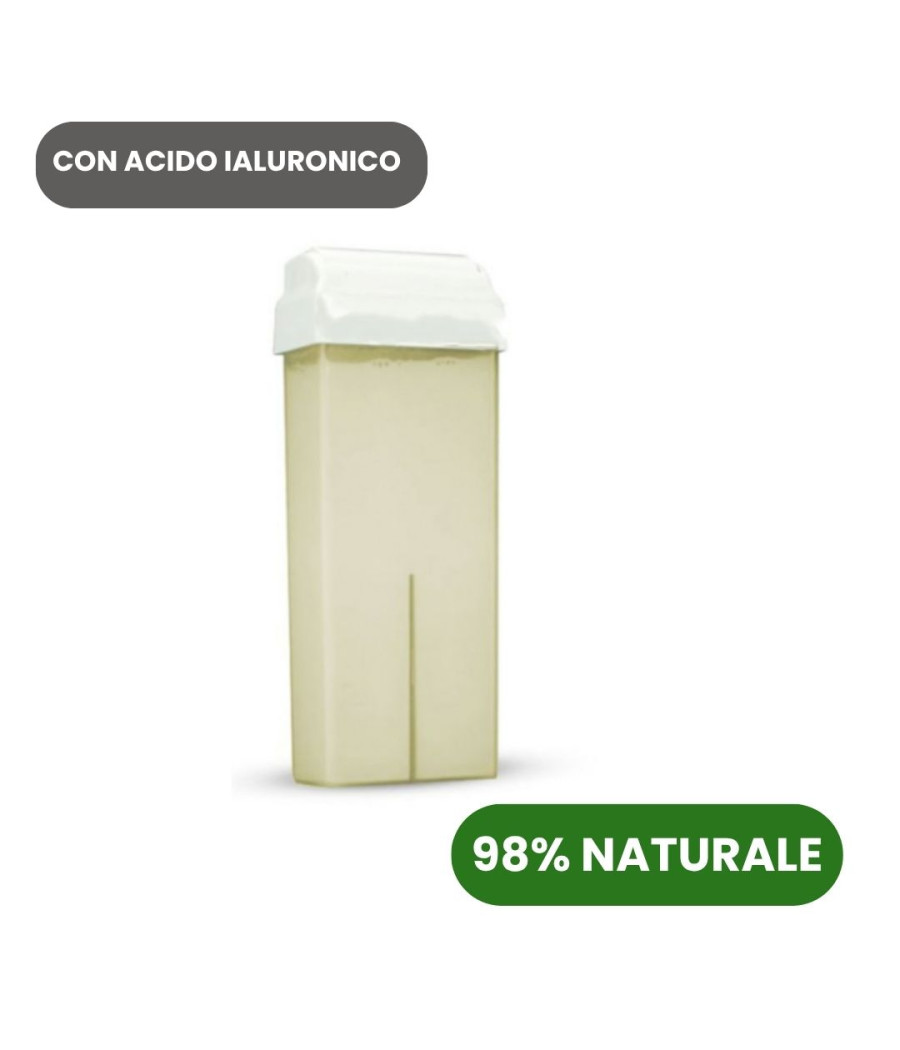 RULLO CERA BURRO DI KARITE' CON ACIDO IALURONICO 100 ML RULLO CERA BURRO DI KARITE' CON ACIDO IALURONICO 100 ML