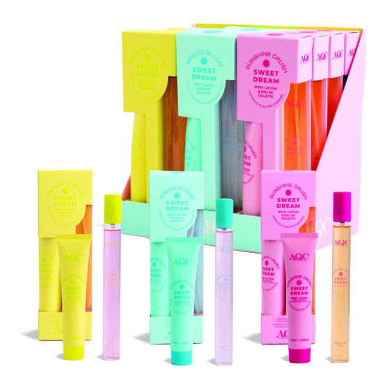 ESPOSITORE EAU DE TOILETTE+LOZIONE CORPO ASSORTITI 12 PZ