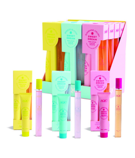 ESPOSITORE EAU DE TOILETTE+LOZIONE CORPO ASSORTITI 12 PZ
