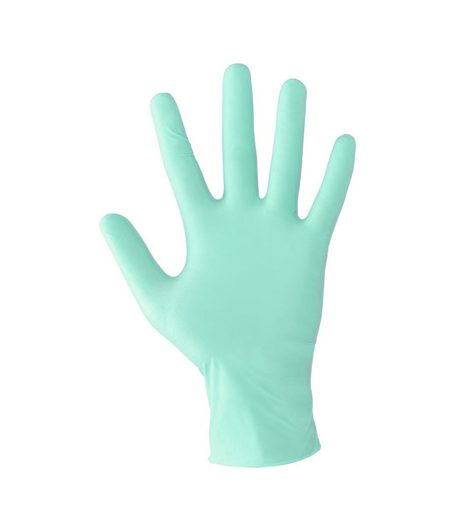 GUANTI NITRILE GREEN TG.M CONF.100 PZ