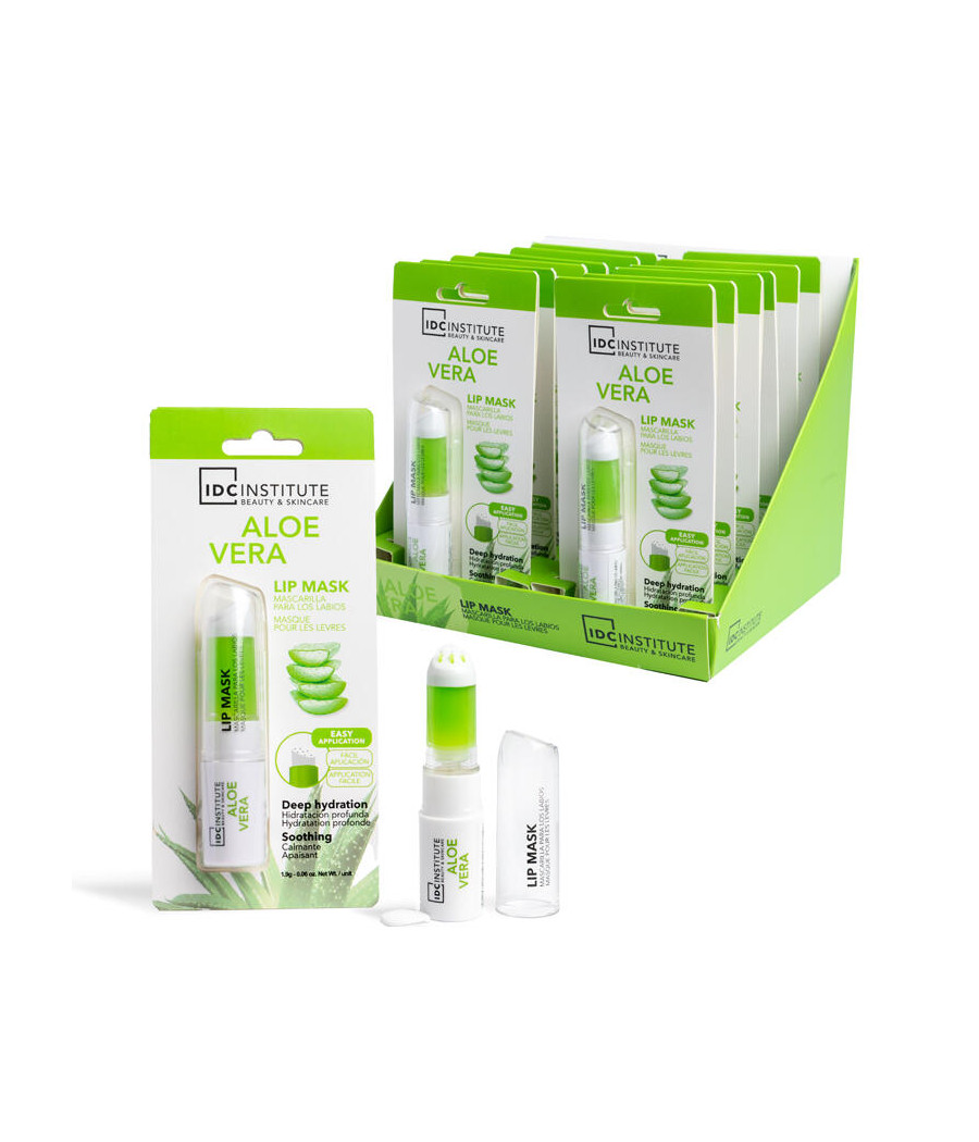 ESPOSITORE LIP MASK ALOE VERA 12 PZ ESPOSITORE LIP MASK ALOE VERA 12 PZ