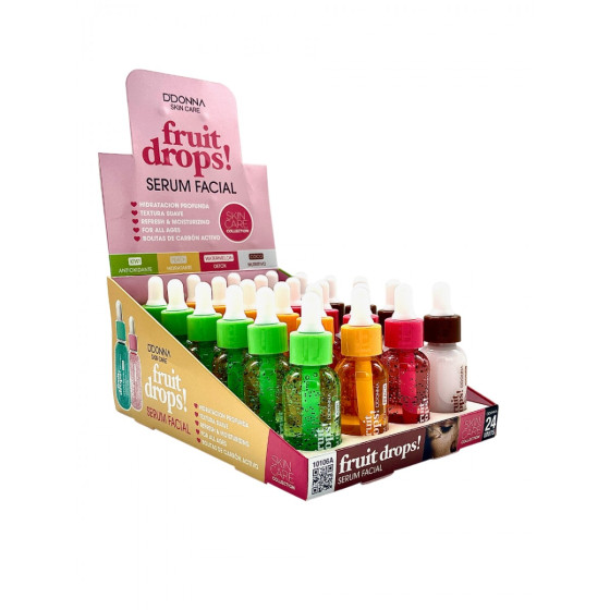 ESPOSITORE FRUIT DROPS SERUM FACIAL 24 PZ