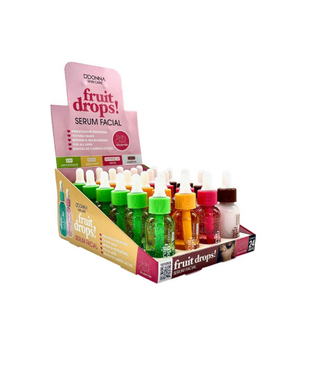 ESPOSITORE FRUIT DROPS SERUM FACIAL 24 PZ