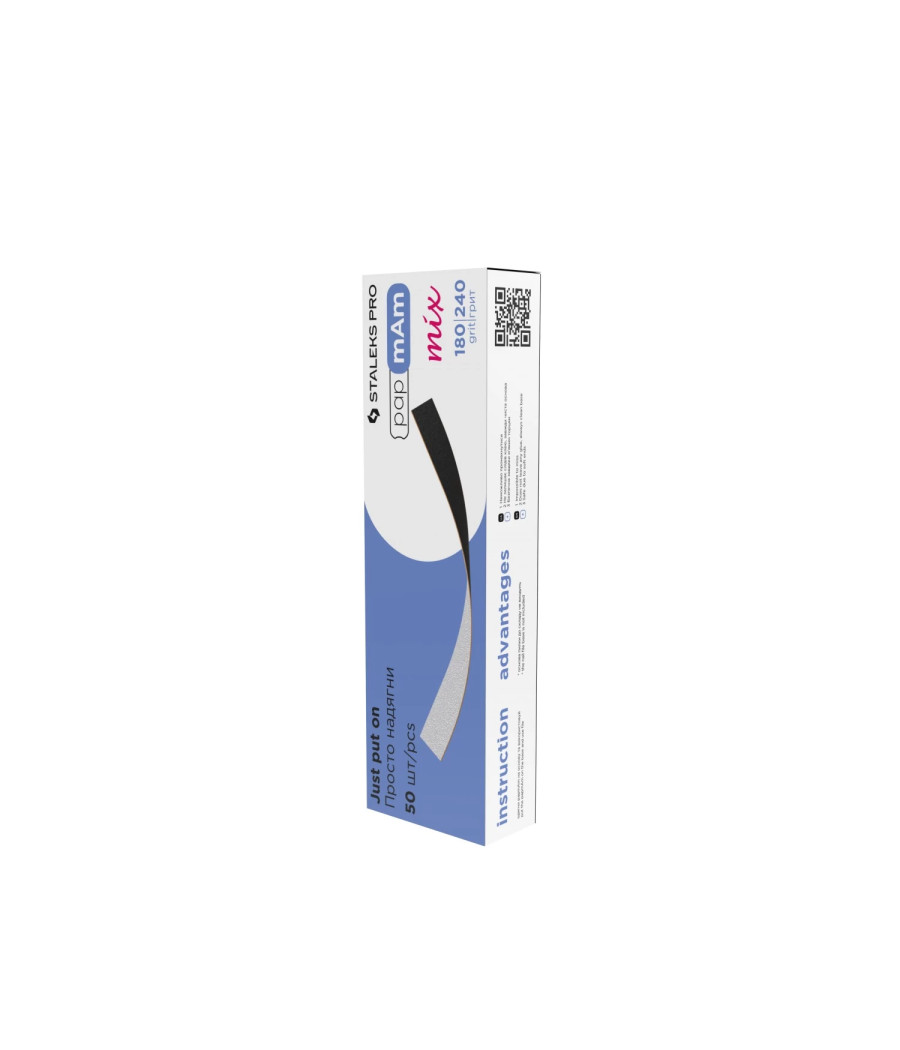 STALEKS LIME DI RICAMBIO BIFACCIALI PAPMAN GRANA 180/240 PZ 50 STALEKS LIME DI RICAMBIO BIFACCIALI PAPMAN GRANA 180/240 PZ 50