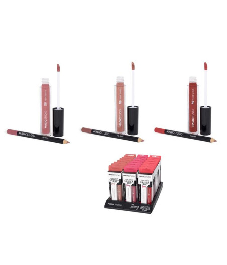 ESPOSITORE LIP DUO MATTE (LIP GLOSS+LIP LINER) 24 PZ