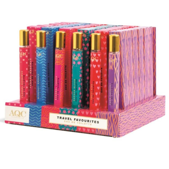 ESPOSITORE AQC FRAGRANCES TUBES 35 ML 36 PZ+TESTER