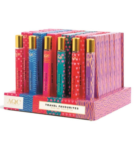 ESPOSITORE AQC FRAGRANCES TUBES 35 ML 36 PZ+TESTER