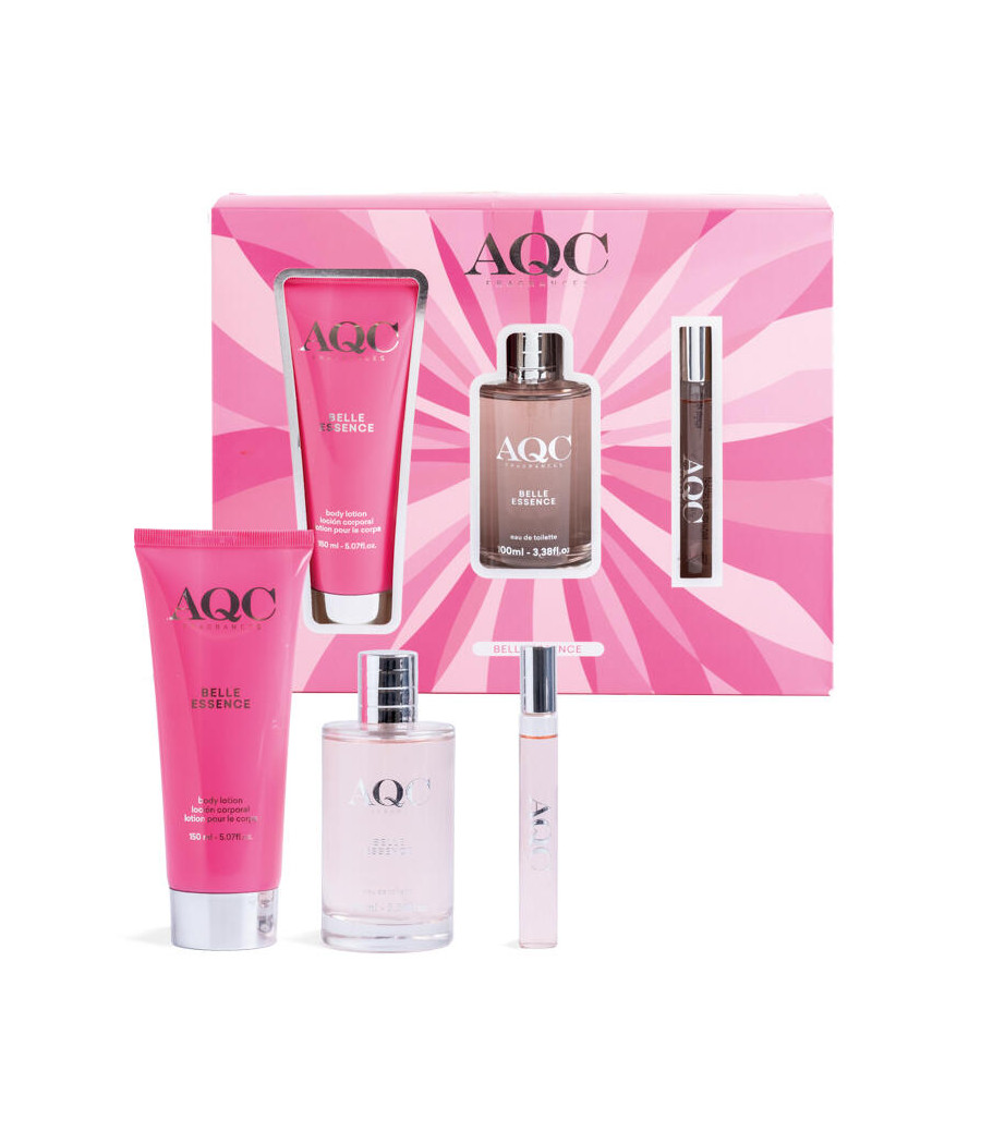 AQC FRAGRANCES SET 3PZ. EAU DE TOILETTE+ BODY LOTION+ MINI SIZE AQC FRAGRANCES SET 3PZ. EAU DE TOILETTE+ BODY LOTION+ MINI SIZE