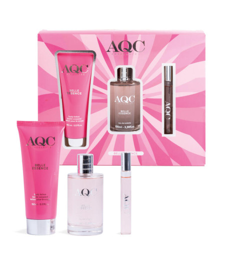 AQC FRAGRANCES SET 3PZ. EAU DE TOILETTE+ BODY LOTION+ MINI SIZE
