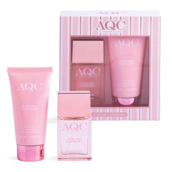 AQC FRAGRANCES SET 2PZ. BODY LOTION + FRAGRANCE