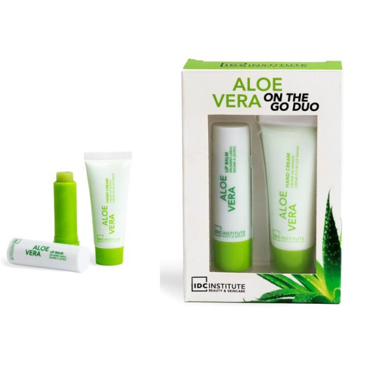 ALOE VERA SET ON THE GO (CREMA MANI +LIP BALM)