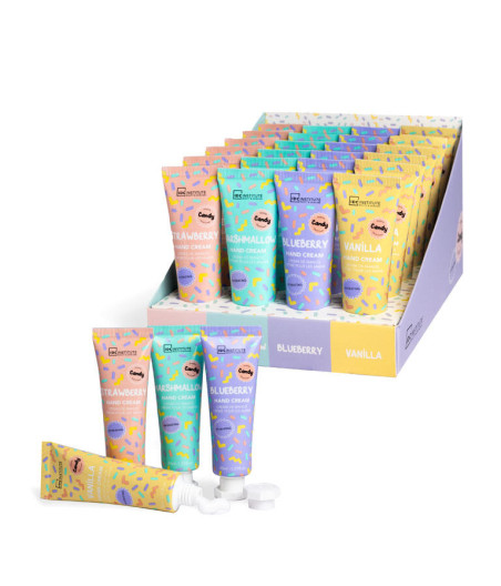 ESPOSITORE CREMA MANI CANDY 30 ML 24 PZ
